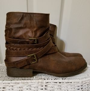 Brown Ankle Boots SZ 11